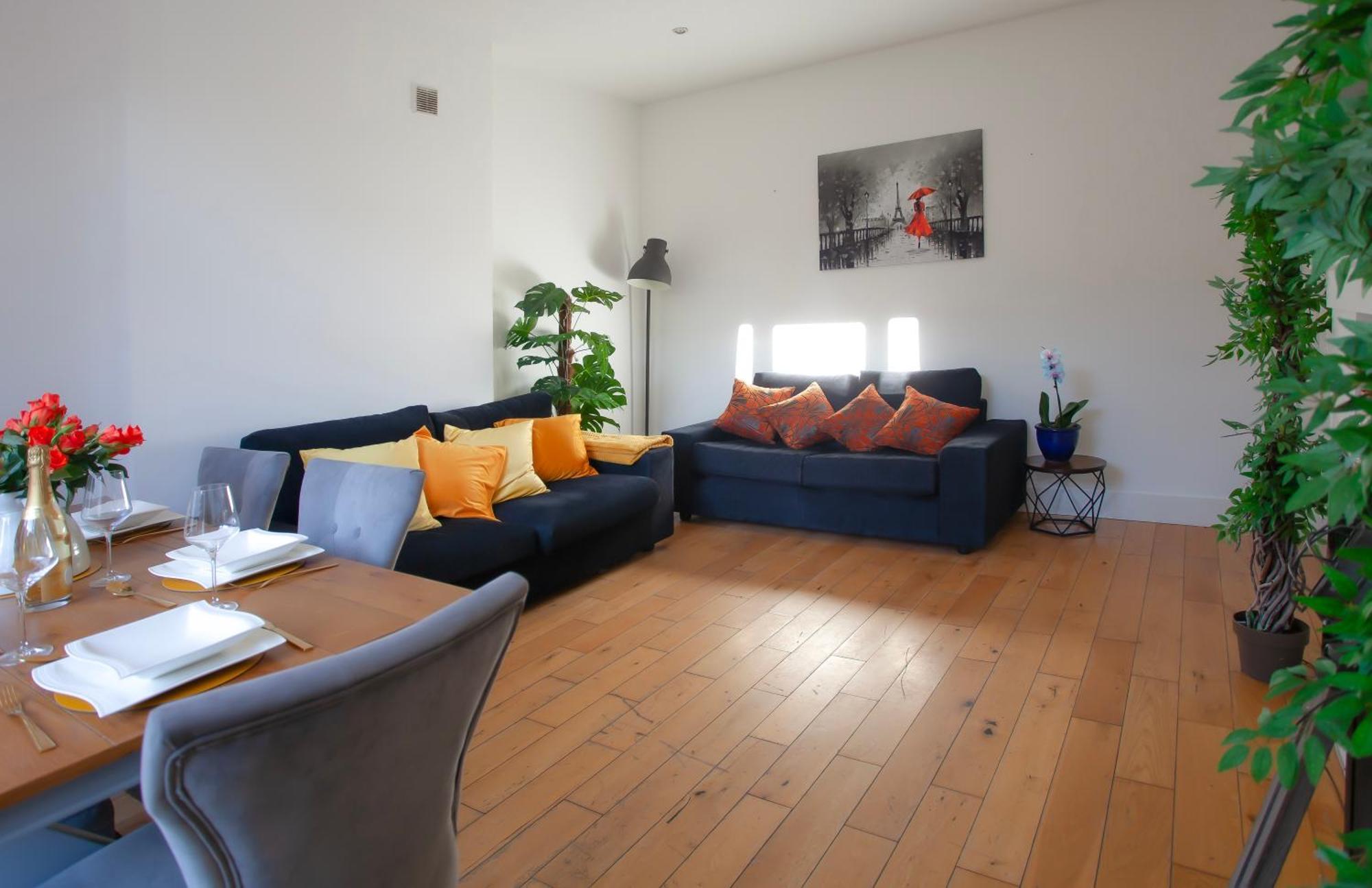 ロンドンTemplar Large Garden Flatアパートメント エクステリア 写真
