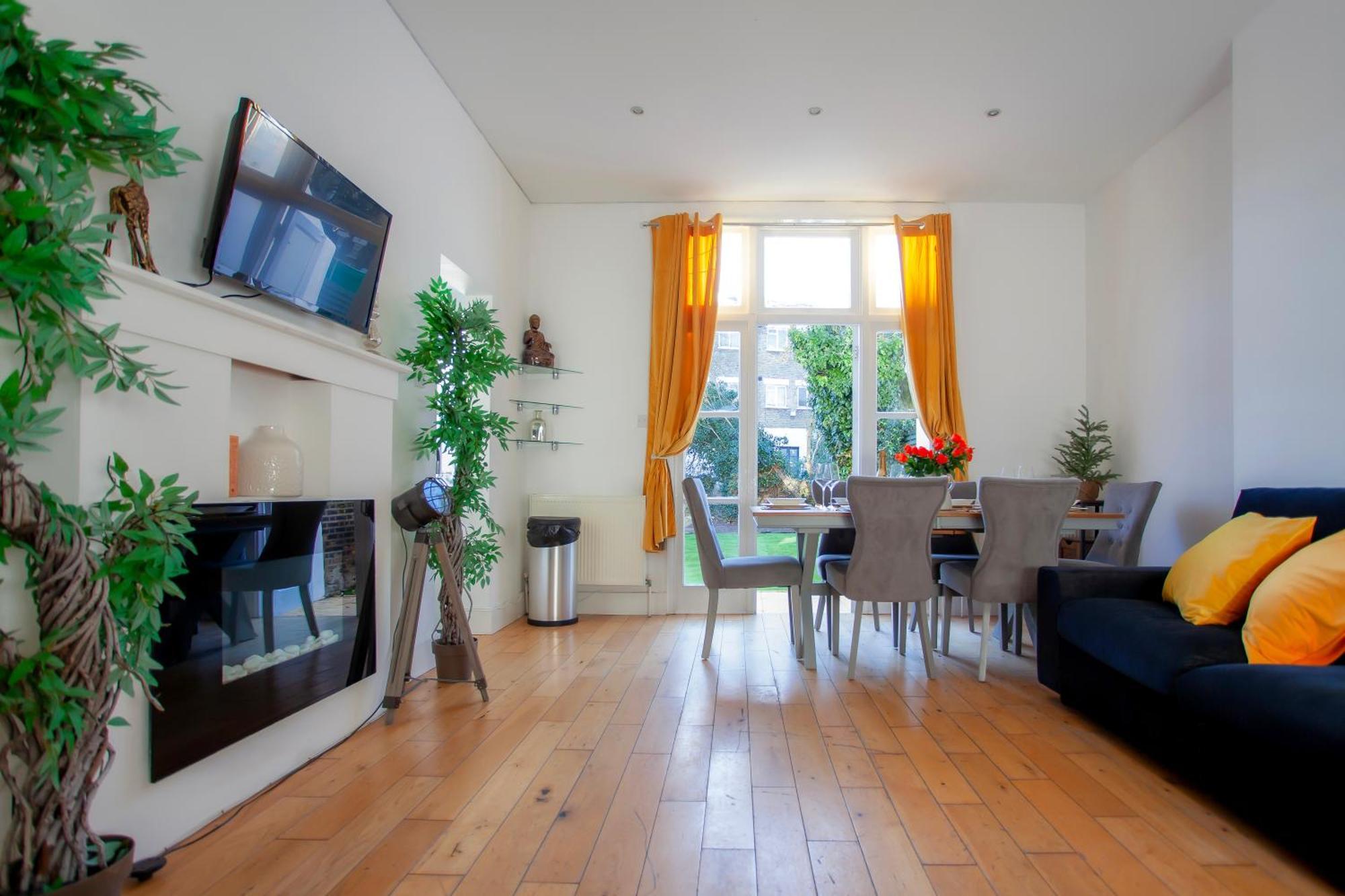ロンドンTemplar Large Garden Flatアパートメント エクステリア 写真